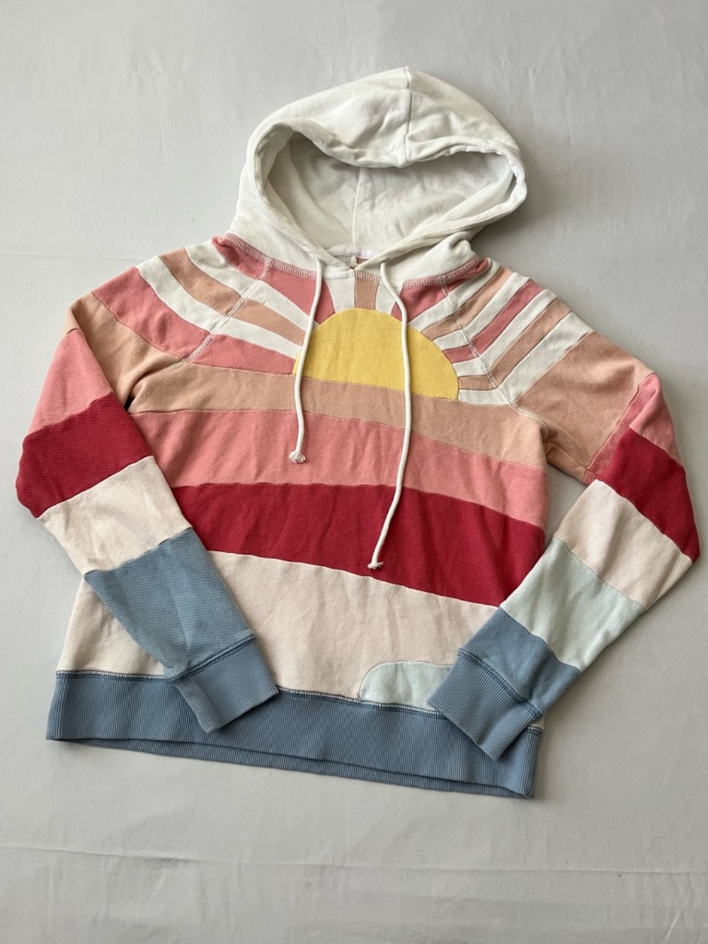 Faherty Soleil Sunrise Hoodie Sweater Women’s XS